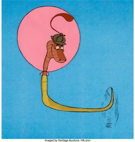 Robin Hood Sir Hiss Production Cel Walt Disney, 1973 by Walt Disney ...