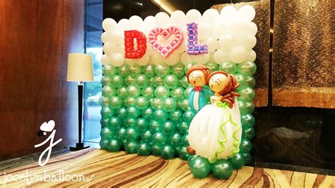 Wedding Balloon Decor In Singapore Jocelyn Balloons