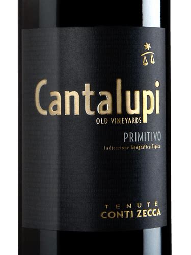 Conti Zecca Cantalupi Old Vineyards Primitivo Vivino US