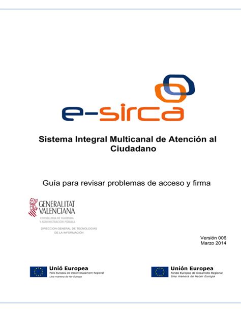 Guía para revisar problemas de acceso y firma