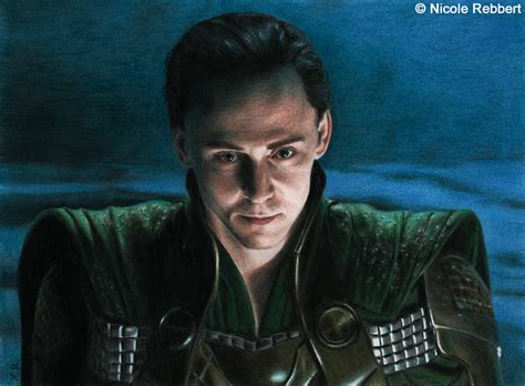 Loki (colour pencils) by Quelchii on DeviantArt