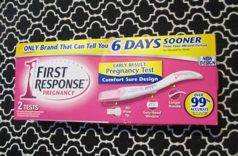 First Response Pregnancy Test For When You Need To Know Emily Reviews