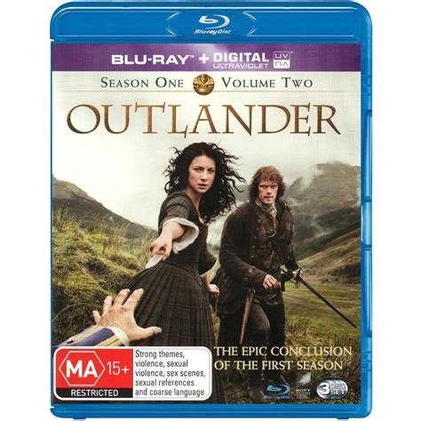 Outlander Season 1 Volume 2 Blu Ray UV Blu Ray BIG W