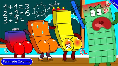 Teacher Numberblocks Don T Be Angry Numberblocks Fanmade Youtube