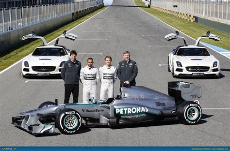 Mercedes Amg Unveils 2013 F1 Car