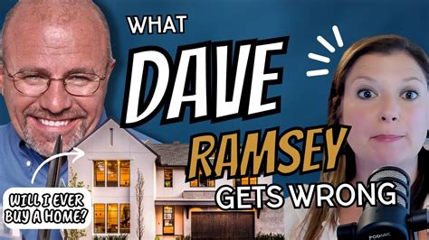 What Dave Ramsey Get S Wrong About Mortgage Debt Youtube