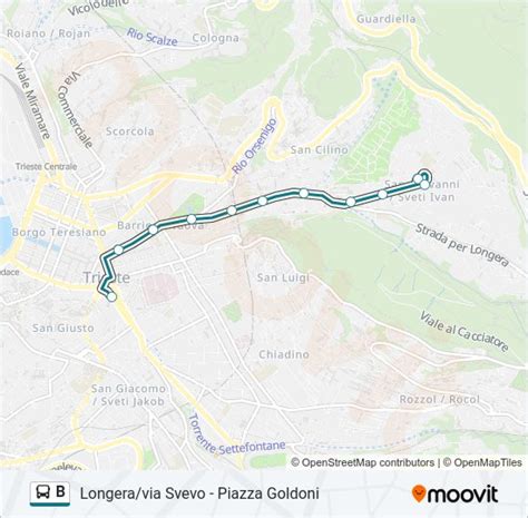 B Route Schedules Stops Maps Corso Saba Updated