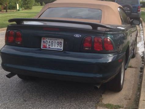 Buy Used 1996 Ford Mustang Gt Convertible 2 Door 46l In Baltimore