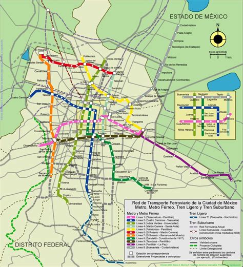 Mapa De Ciudad De M Xico Plano Y Callejero Viajes