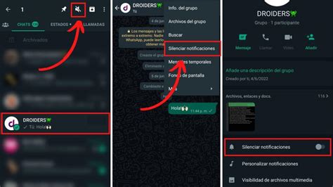 Tutorial Aprende Cómo Silenciar WhatsApp Paso a Paso