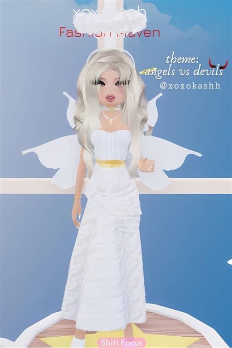 Dress To Impress Outfit Idea Theme Angels Vs Devils Dti