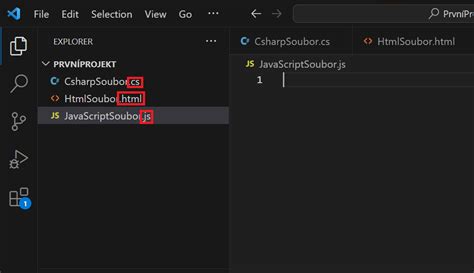 Lekce Visual Studio Code Prvn Projekt A P Edstaven Prost Ed