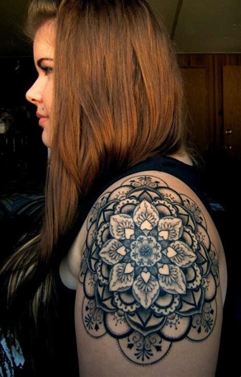 Awesome Mandala Shoulder Tattoo Best Tattoo Design Ideas