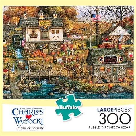 Buffalo Games Charles Wysocki Olde Bucks County Large Piece