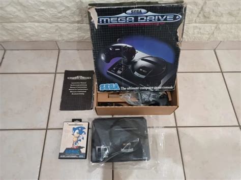 Sega Mega Drive Pack Console Sonic The Hedgehog Eur Picclick Fr