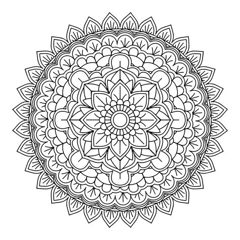 Decorative Mandala Design 229993 Vector Art At Vecteezy