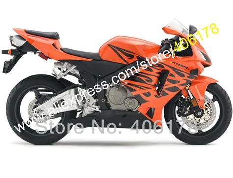 Hot Sales Free Custom Orange Black For Honda CBR600RR F5 CBR600 2003