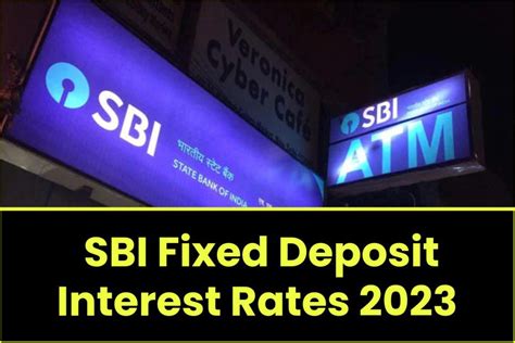 Sbi Fd Interest Rates Sbi Fixed Deposit Interest Rates