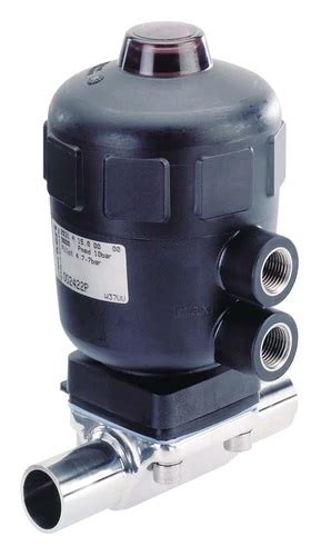 Jual Burkert Type 2031 2 2 Way Diaphragm Valve With Pneumatic Plastic