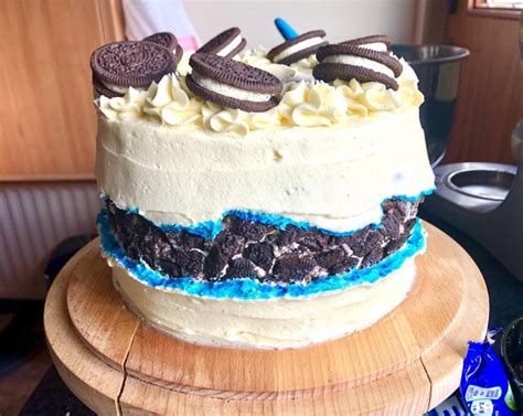 Oreo Fault Line Cake Maverick Baking