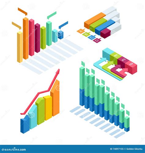 Diagramme Et Isom Trique Graphique Finances De Donn Es De Diagramme D