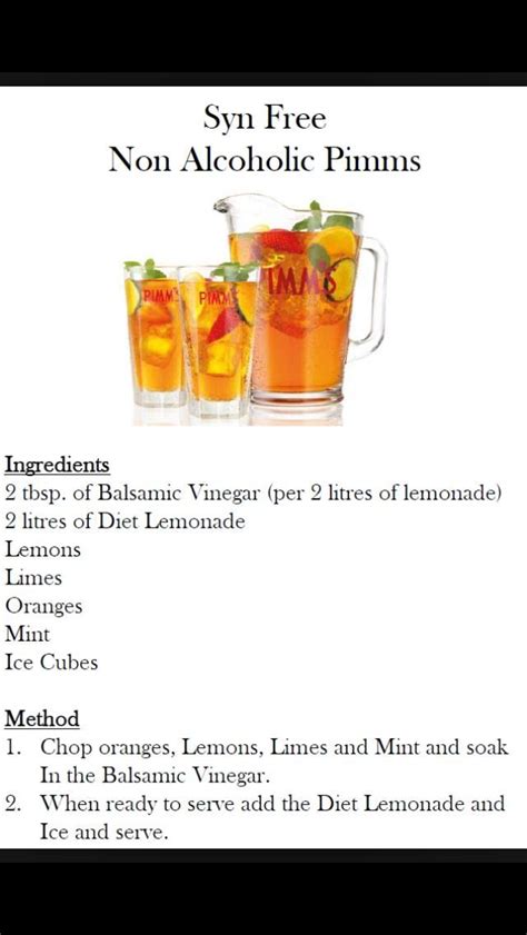 Non Alcoholic Pimms Recipe Uk