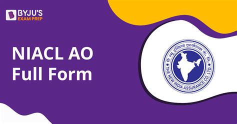 Niacl Ao Full Form All Updated Details Here