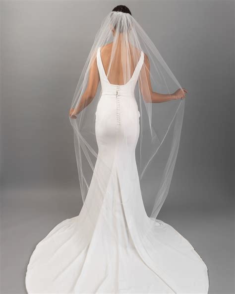 Sara Gabriel Lauren Veil Luxe Redux Bridal