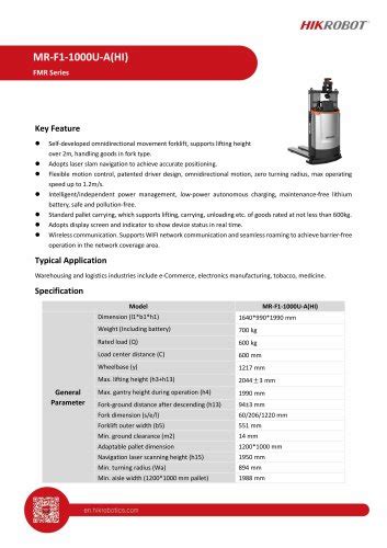 Ctu Mr F0 50dch A Hi Hikrobot Pdf Catalogs Technical