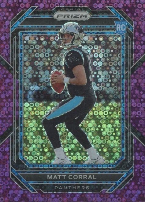 Matt Corral Prizm No Huddle Purple Psa Price Guide