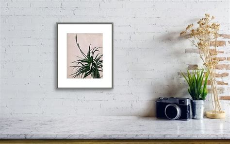 Cactus Wall Art, Southwest Wall Decor, Pastel Pink Green Cactus Print ...