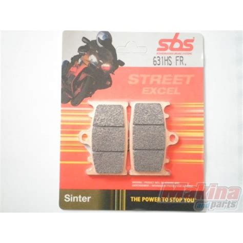 631hs Sbs Front Brake Pads Kawasaki Zzr 400 600 1100 Zxr 400 600 1100