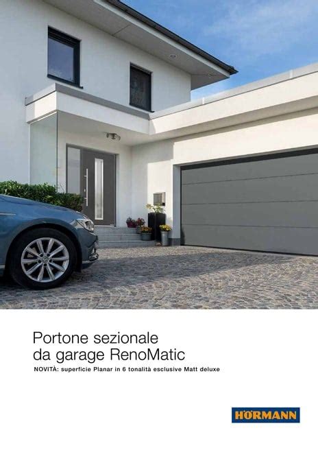 Renomatic Portone Da Garage Motorizzato Sezionale By H Rmann Italia