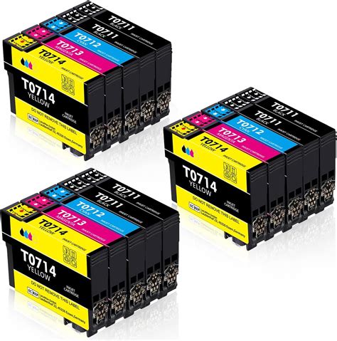 Epson Multipack T0715 Guépard Cartouches d encre d origine 4 couleurs