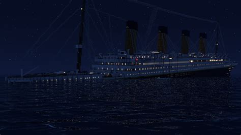 Titanic Sinking Minecraft Map