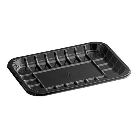 Ckf 86567 2s 6 X 8 38 X 1116 Black Pet Plastic Meat Tray 500