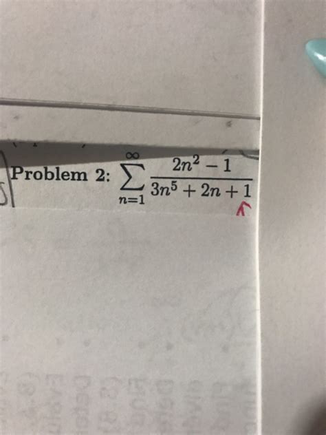 Solved Determine The Convergence Or Divergence Of The Chegg