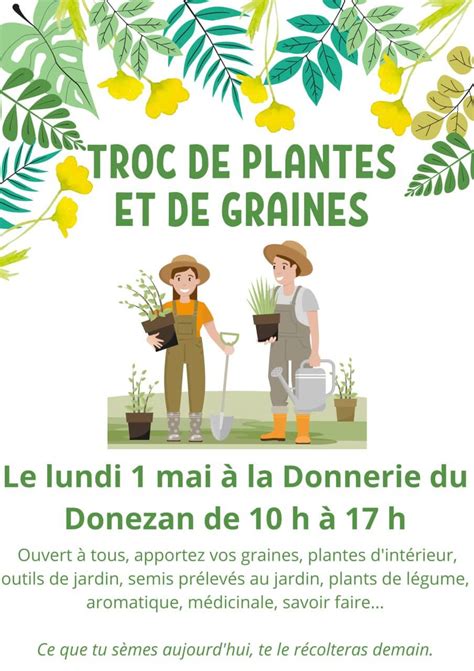 Troc Plantes Et Graines Du 1er Mai Mijanes Fr