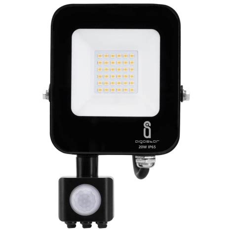 Aigostar LED Reflektor Se Senzorem LED 20W 230V 4000K IP65 Rent Cz