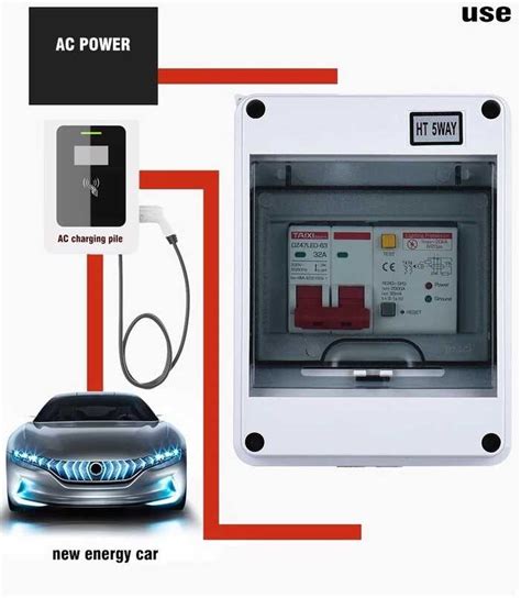 Electrical Rcd Waterproof Distribution Box Ip Sa Ac Circuit Breaker