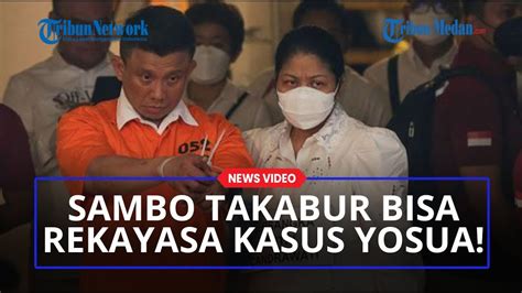 Ferdy Sambo Takabur Merasa Bisa Rekayasa Kematian Brigadir J Komnas