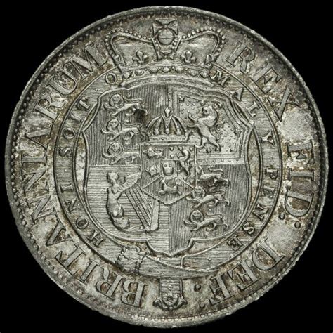 George Iii Milled Silver Half Crown G Ef