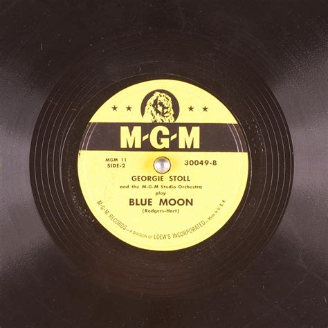 Blue Moon Georgie Stoll And The M G M Studio Orchestra Free