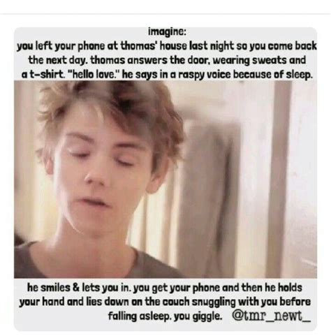 Pin By Sophie On Imagine Newt Maze Runner Maze Runner Thomas Thomas Brodie Sangster Imagines