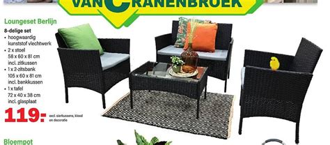 Loungeset Berlijn Aanbieding Bij Van Cranenbroek