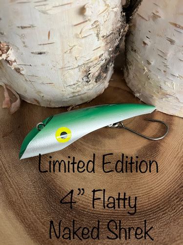 Limited Edition Naked Shrek Flatty Fishinator Lures