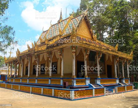 Khmer Pagoda In Southwest Vietnam Stock Photo Download Image Now