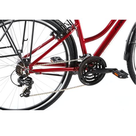 Bicicleta Trekking Kross Trans Dama Ruby Black Glossy