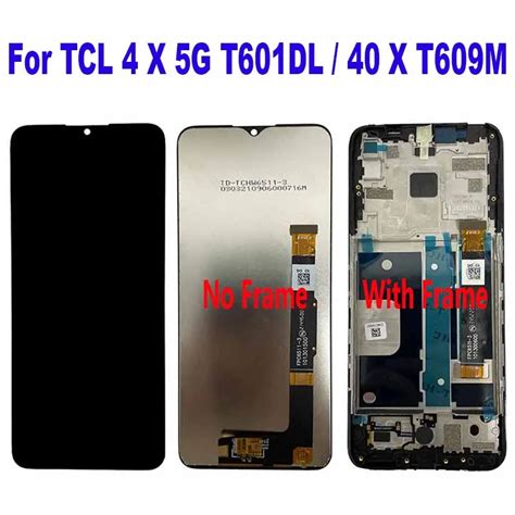 For Tcl X T M Lcd Display Touch Screen Digitizer Assembly For Tcl