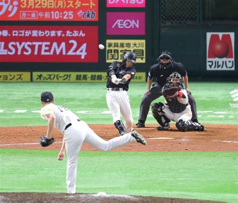 ロッテ3連敗、代打菅野の9回再逆転2ランも一瞬 プロ野球写真ニュース 日刊スポーツ